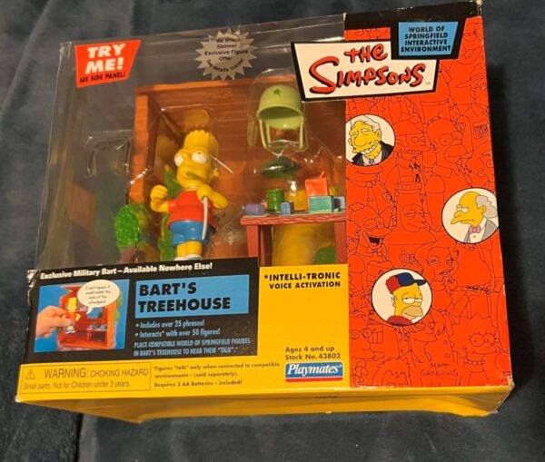 World of Springfield Bart's Treehouse Playset